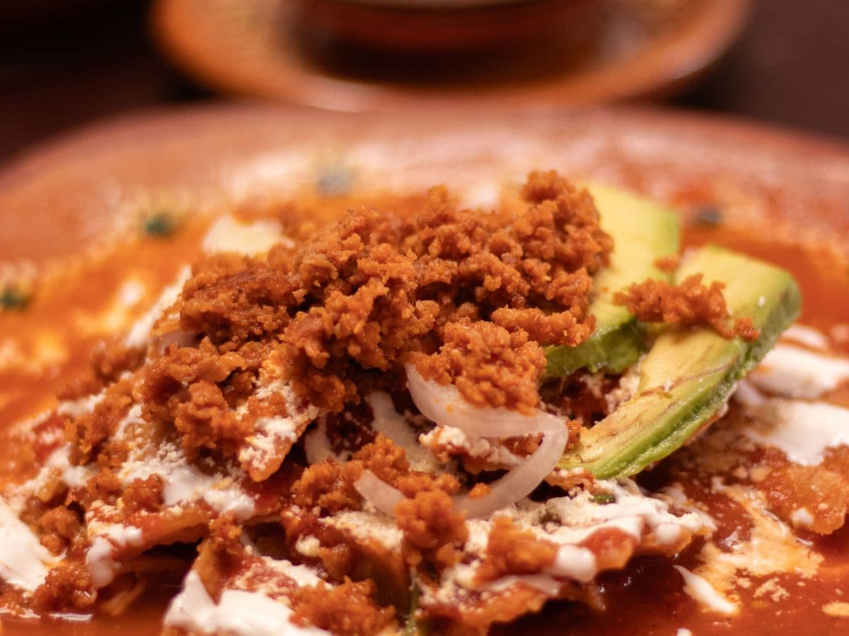Chilaquiles Colorado
